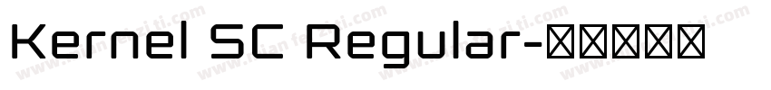 Kernel SC Regular字体转换